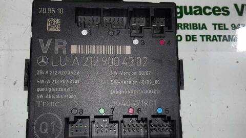 Foto 2ª: Centralita Cierre Centralizado Mercedes Clase E 180 220 CDI BLUEEFFICIENCY 212.002) 170CV 125KW [651924] (2010)