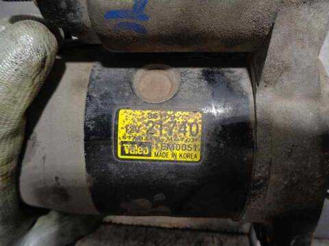 Foto 2ª: Motor de Arranque Hyundai Accent 1.3 CAT 86CV 63KW [G4EA] (2000)