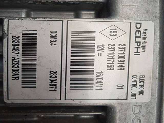 Foto 3ª: Centralita Motor ECU Renault Megane 1.5 DCI DIESEL BERLINA 106CV 78KW III BERLINA 5 P [K9K832] (2011)