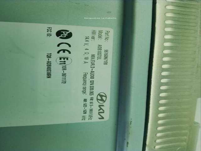 Foto 3ª: Sistema Audio Radio CD Hyundai Tucson 1.6 T-GDI 150CV (2020)