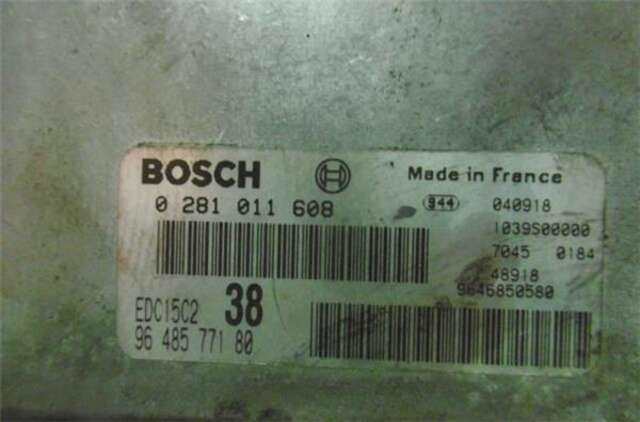 Foto 3ª: Centralita Motor ECU Fiat Ulysse 2.0 JTD [RHW(DW10ATED4)]