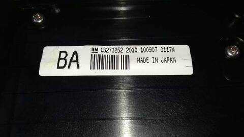 Foto 3ª: Sistema Audio Radio CD Opel Insignia EDITION BERLINA 131CV 96KW [A20DTH] (2011)