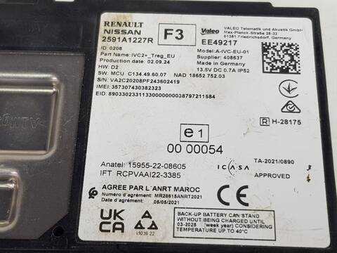 Foto 3ª: Centralita Motor ECU Dacia Duster TCE 130 EXPRESSION 4X4