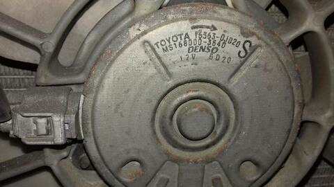 Foto 3ª: Electroventilador Toyota Corolla 1.6 LINEA SOL 4-PTAS.) 110CV 81KW [3ZZ-FE] (2002)
