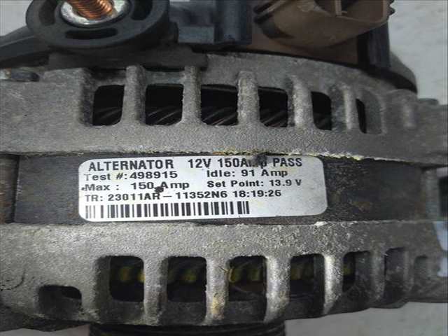 Foto 3ª: Alternador Toyota Tundra 386 CV 284KW [3UR-FE 3UR] (2007)