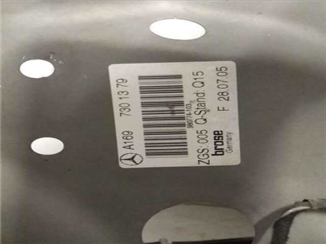 Foto 3ª: Elevalunas Eléctrico Trasero Izquierdo Mercedes Clase A 140 2.0 A 180 CDI (169.007) [2.0 LTR. - 80 KW CDI CAT] [OM 640.940]