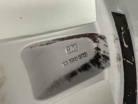 Foto 3ª: LLanta Chapa Opel Tigra X14XE (2005)