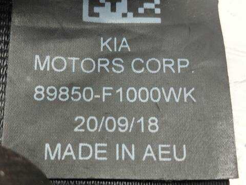 Foto 2ª: Cinturón Trasero Central Kia Sportage BUSINESS 2WD 116CV 85KW [D4FE] (2018)