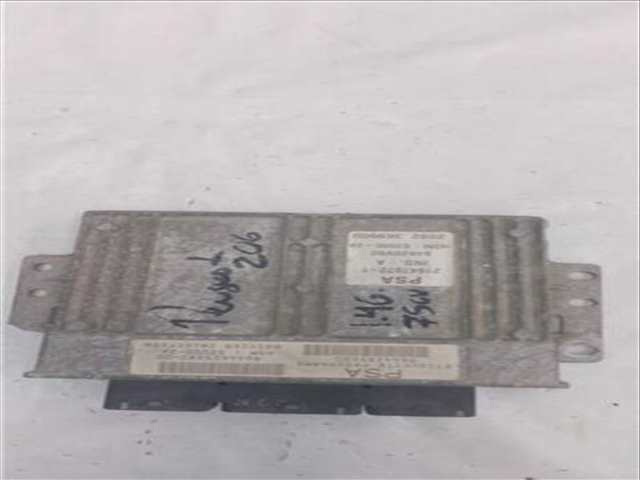 Centralita Motor ECU Peugeot 206 1.4 XR [1 4 LTR. - 55 KW] BERLINA 75CV