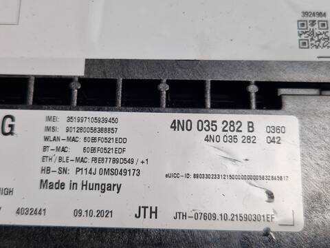 Foto 2ª: Centralita Check Control Porsche Panamera 330 CV 243KW [CSZ CSZB] (2021)