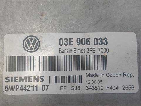 Foto 3ª: Centralita Motor ECU Volkswagen Polo 1.2 12V 64CV 47KW [AZQ] (2002)