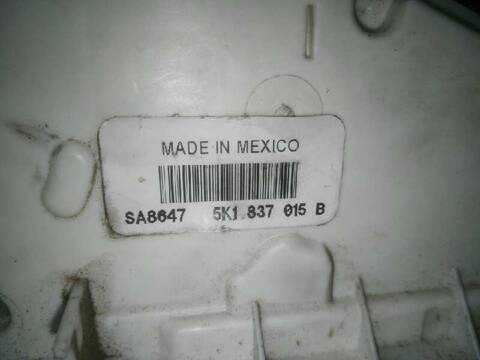 Foto 4ª: Cerradura Puerta Delantera Izquierda Volkswagen Jetta SPORT 105CV 77KW [CAY] (2011)