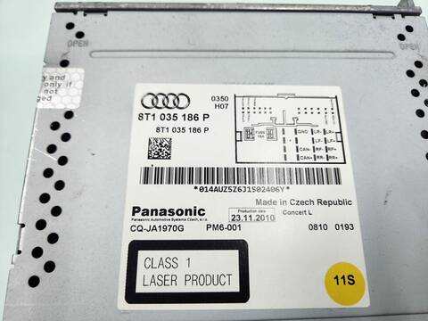Foto 4ª: Sistema Audio Radio CD Audi A5 2.0 TFSI 132KW) COUPE 180CV [CDNB] (2011)
