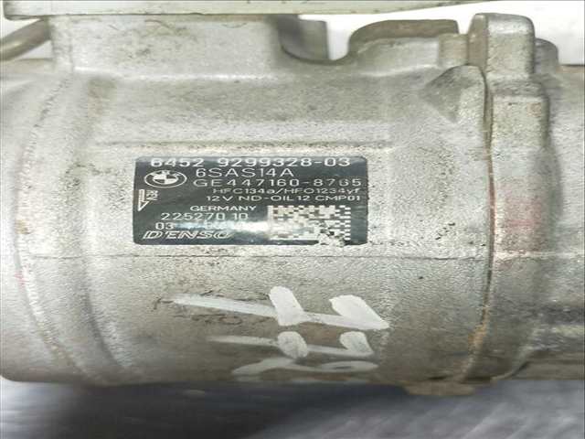 Foto 2ª: Compresor Aire Acondicionado Bmw Serie 3 315 318D M SPORT 150CV 110KW [B47D20A] (2015)