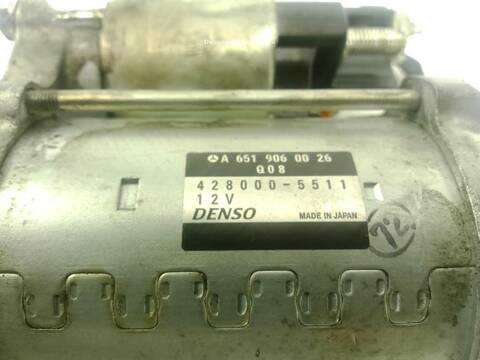 Foto 2ª: Motor de Arranque Mercedes Clase E 180 E 220 CDI - BLUETEC 212.001 212.002) [OM 651.924] (2009)