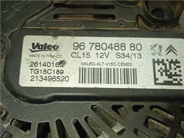 Foto 2ª: Alternador Peugeot 308 1.6 HDI [9HP-9H06]