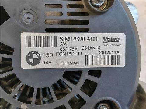 Foto 3ª: Alternador Bmw Serie 3 315 2.0 320D XDRIVE BERLINA 184CV 135KW [N47D20C] (2015)