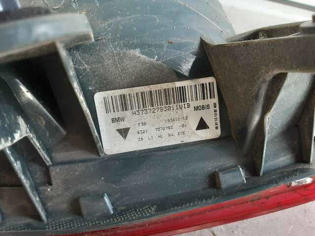 Foto 2ª: Piloto Trasero Izquierdo Bmw Serie 3 315 2.0 DI 143CV BERLINA 0CV [N47D20C] (2013)
