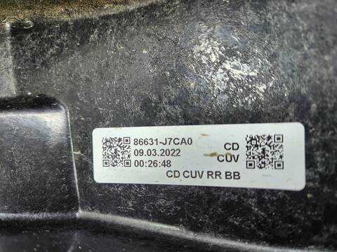 Foto 3ª: Refuerzo Paragolpes Trasero Kia Xceed DRIVE 160CV 118KW [G4LK] (2022)