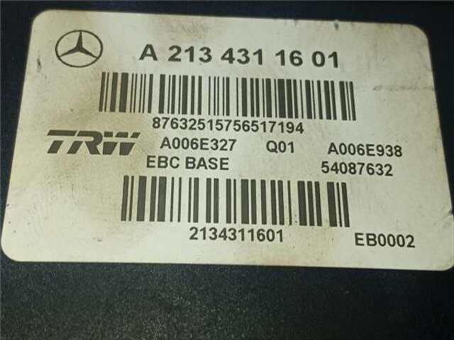 Foto 2ª: Abs Mercedes Clase E 180 2.0 E 220 D (213.004) [2.0 LTR. - 143 KW CDI CAT]