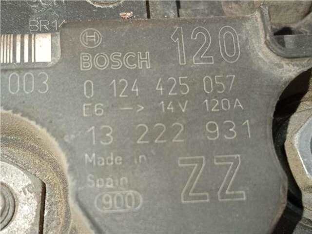 Alternador Opel Corsa 1.2 CMON [1.2 LTR. - 63 KW CAT (A 12 XER - LDC)]
