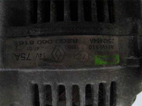 Foto 3ª: Alternador Renault Twingo 1.2 16V C06C C06D C06K) 75CV 55KW [D4F 702] (2002)