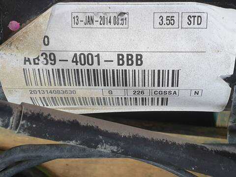 Foto 3ª: Puente Trasero Ford Ranger DOPPELKABINE 4X4 XL (2011)