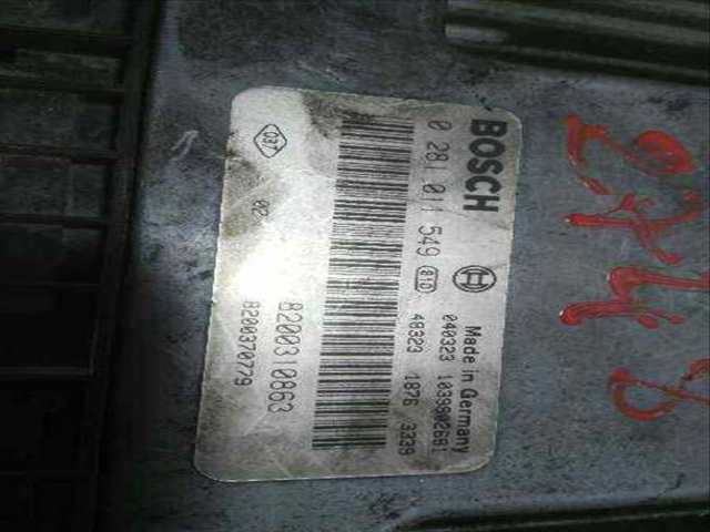 Foto 2ª: Centralita Motor ECU Renault Scenic GRAND EMOTION 120CV 88KW [F9Q812] (2004)