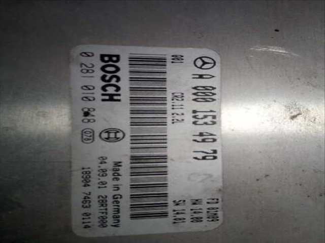 Foto 3ª: Centralita Motor ECU Mercedes Clase E 180 D 300 124.130) BERLINA 136CV 100KW [D-OM603] (1987)