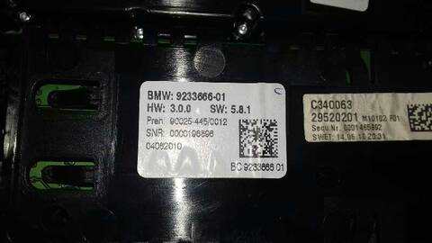 Foto 3ª: Mando Climatizador Bmw Serie 5 518 550I XDRIVE 408CV 300KW [N63B44A] (2010)
