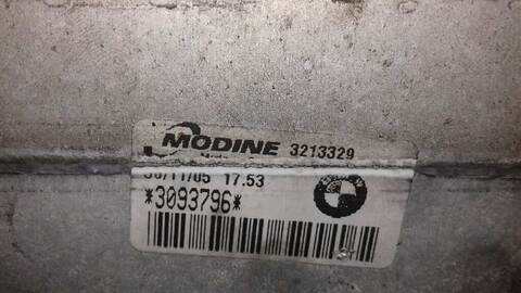 Foto 3ª: Intercooler Bmw Serie 1 114 118D BERLINA 122CV 90KW [204D4 D] (2005)