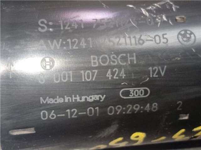 Foto 2ª: Motor de Arranque Bmw Serie 3 315 2.5 325I [2.5 LTR. - 160 KW 24V CAT] [N52B25A]