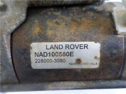 Foto 3ª: Motor de Arranque Land Rover Freelander 2.0 DI 98CV 72KW [D-20T2N] (1999)