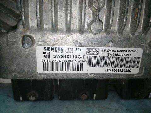 Foto 2ª: Centralita Motor ECU Citroen C3 1.4 HDI CAT 8HY - DV4TED4) 90CV 66KW (1995)