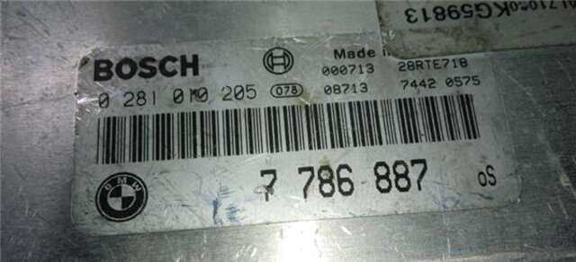 Centralita Motor ECU Bmw Serie 3 315 320 D