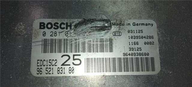 Centralita Motor ECU Citroen Xsara 2.0 HDI 109