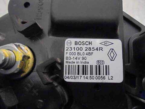 Foto 4ª: Alternador Dacia Sandero AMBIANCE 90CV 66KW [H4B B4] (2017)
