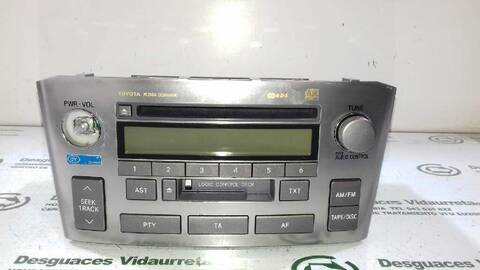 Sistema Audio Radio CD Toyota Avensis 2.2 D-4D CAT BERLINA 150CV 110KW