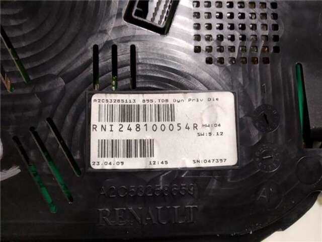 Foto 3ª: Cuadro de Instrumentos Renault Megane 1.5 DCI D FAP (106 CV) III BERLINA 5 P
