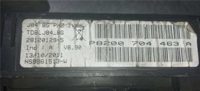 Cuadro de Instrumentos Renault Scenic 1.5 AUTHENTIQUE [1.5 LTR. - 78 KW DCI DIESEL] (JM)(2003-_)