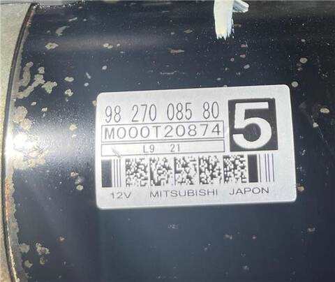 Foto 4ª: Motor de Arranque Citroen Jumpy CONTROL M BLUE-HDI FAP 122CV 90KW FURGON [AHK / DW10FE] (2020)