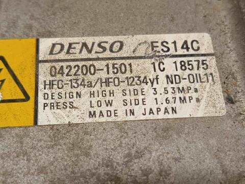 Foto 4ª: Compresor Aire Acondicionado Toyota Yaris HYBRID ACTIVE 101CV 74KW [1NZFXE] (2019)