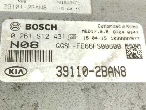 Foto 2ª: Centralita Motor ECU Kia Sportage CONCEPT 4X2 135CV 99KW [G4FD] (2015)