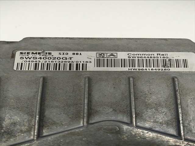 Foto 4ª: Centralita Motor ECU Peugeot 307 2.0 HDI 66kw [RHY] (2005)