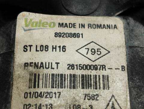Foto 4ª: Faro Antiniebla Delantero Izquierdo Dacia Logan AMBIANCE 90CV 66KW [K9K E6] (2017)