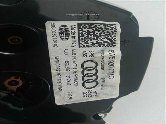 Cuadro de Instrumentos Audi A4 2.0 TDI