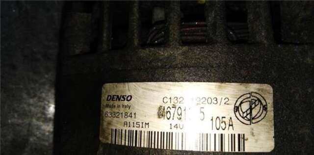 Alternador Alfa Romeo 147 2.0 SELESPEED DISTINCTIVE [2.0 LTR. - 110 KW 16V CAT]