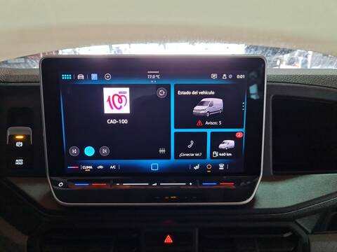 Foto 2ª: Pantalla Multifuncion Volkswagen Crafter 2.0 TDI 140CV 103KW FURGONETA [DNAE] (2025)