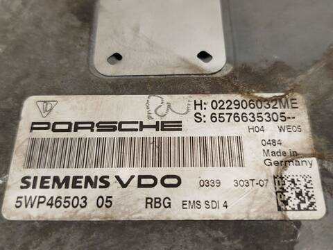 Foto 4ª: Centralita Motor ECU Porsche Cayenne S 4.8 385CV 283KW [M4801] (2008)