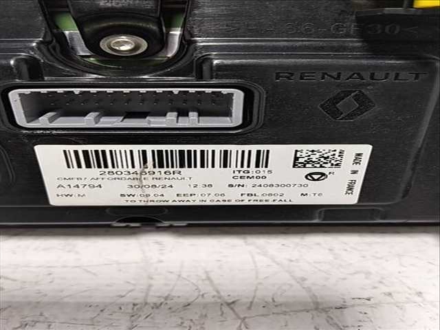 Pantalla Multifuncion Renault Clio EVOLUTION 1 TCE BIVALENT GASOLINA - GPL 101CV